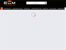 Tablet Screenshot of eum-workfashion.de